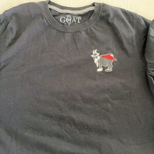 GOAT Black Graphic T-Shirt (Halloween)